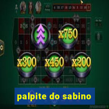 palpite do sabino